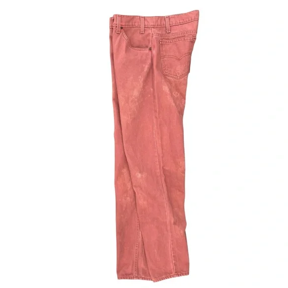 Levis 550 Vintage Jeans 32 x 32 Orange Tab Denim 90s Red Faded Made In USA